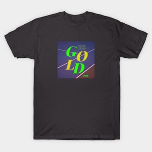 Go For Tennis Gold T-Shirt